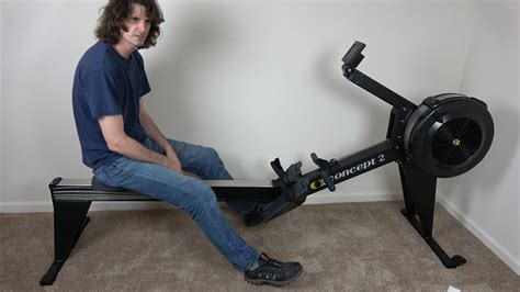 how to use concept 2 rowing machine youtube